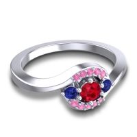 Petite Pave Amajur Ring