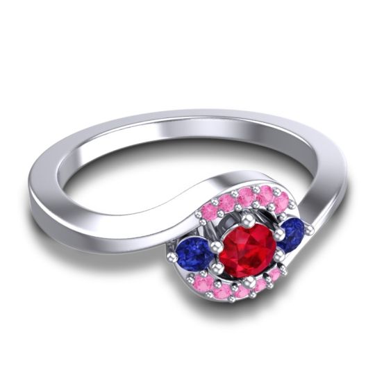 Petite Pave Amajur Ring