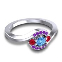 Petite Pave Amajur Ring