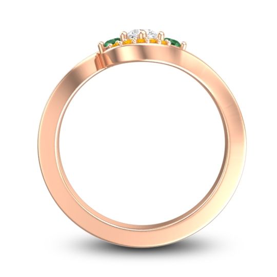 Petite Pave Amajur Ring