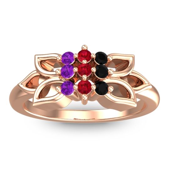 Floral Pave Prasuat Ring