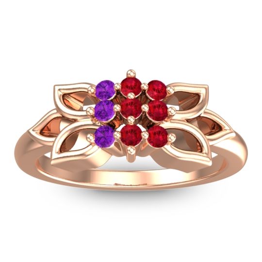 Floral Pave Prasuat Ring