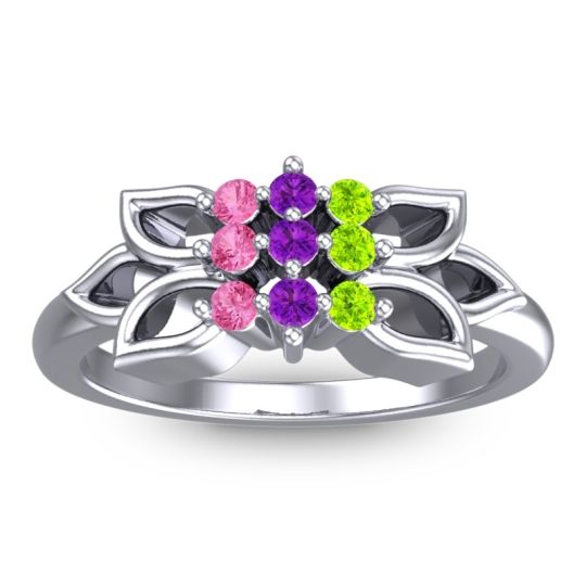 Floral Pave Prasuat Ring