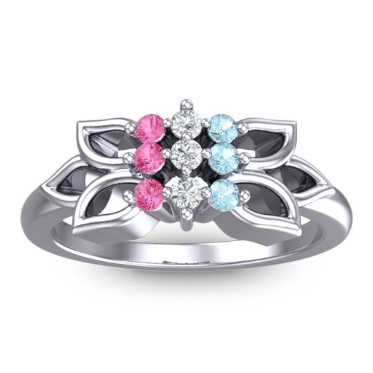 Floral Pave Prasuat Ring