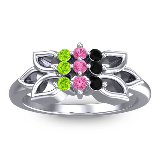 Floral Pave Prasuat Ring