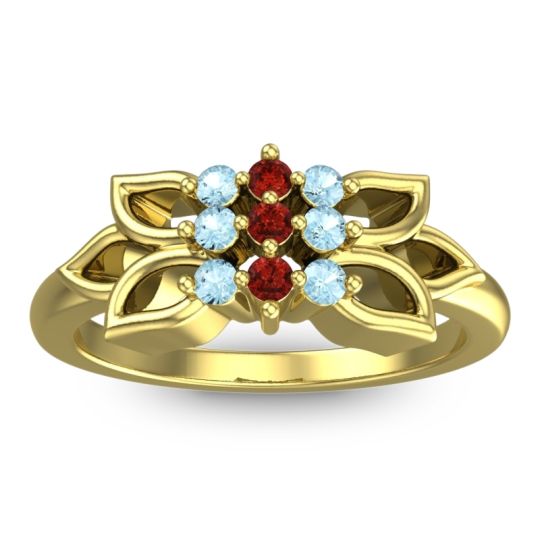 Floral Pave Prasuat Ring
