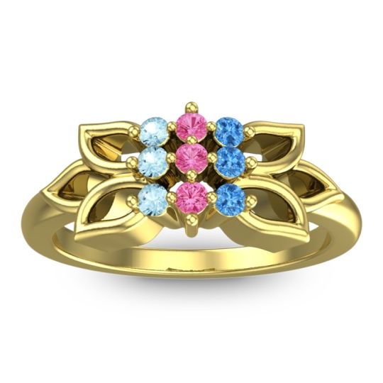 Floral Pave Prasuat Ring