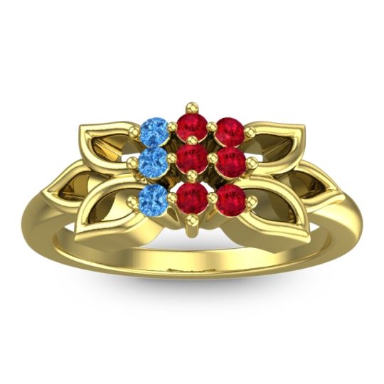 Floral Pave Prasuat Ring