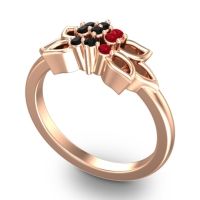 Floral Pave Prasuat Ring