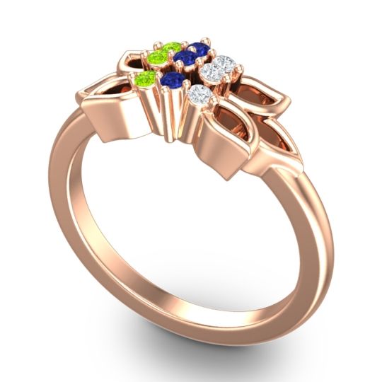 Floral Pave Prasuat Ring