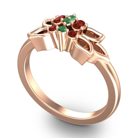 Floral Pave Prasuat Ring