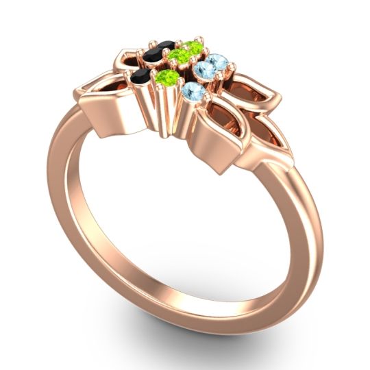 Floral Pave Prasuat Ring