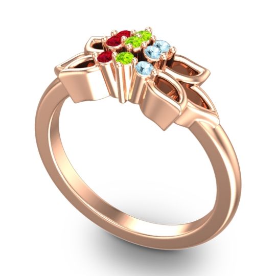 Floral Pave Prasuat Ring