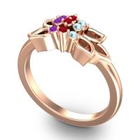 Floral Pave Prasuat Ring