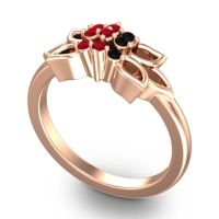 Floral Pave Prasuat Ring