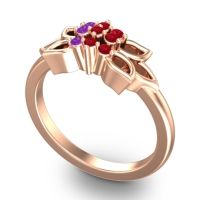 Floral Pave Prasuat Ring