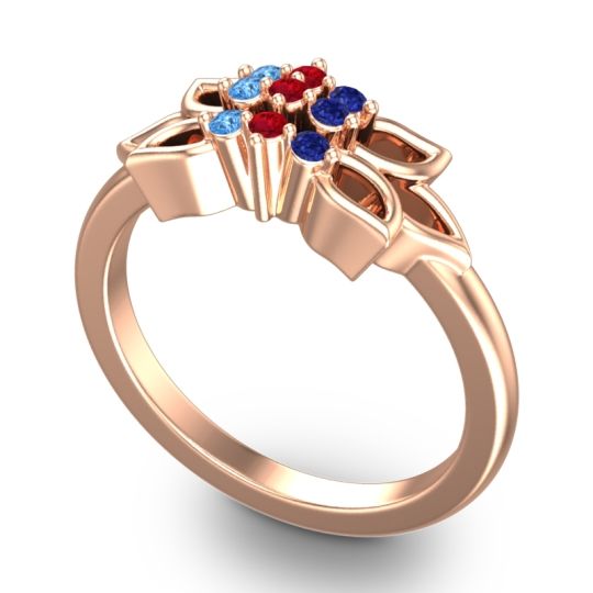 Floral Pave Prasuat Ring