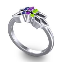 Floral Pave Prasuat Ring