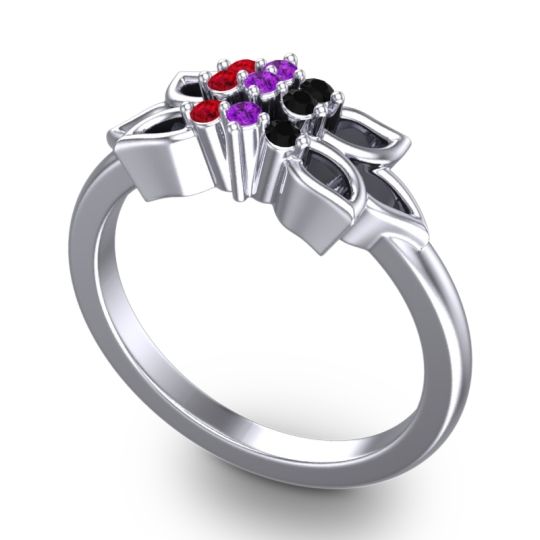 Floral Pave Prasuat Ring