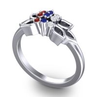 Floral Pave Prasuat Ring