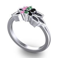 Floral Pave Prasuat Ring