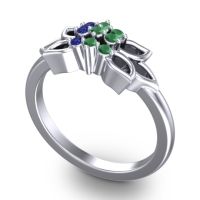 Floral Pave Prasuat Ring