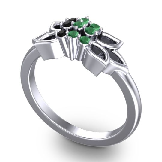 Floral Pave Prasuat Ring