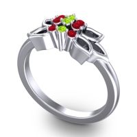 Floral Pave Prasuat Ring