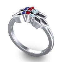 Floral Pave Prasuat Ring