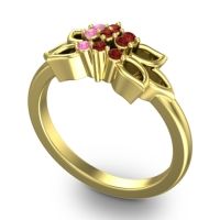 Floral Pave Prasuat Ring
