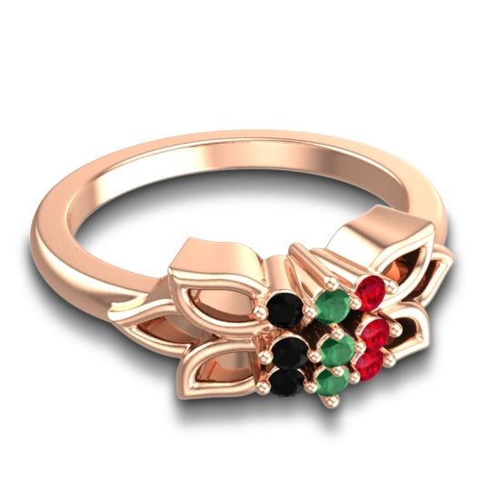 Floral Pave Prasuat Ring