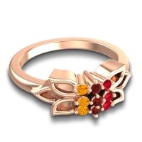 Floral Pave Prasuat Ring
