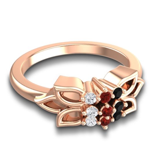 Floral Pave Prasuat Ring