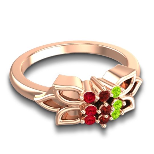 Floral Pave Prasuat Ring