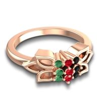 Floral Pave Prasuat Ring