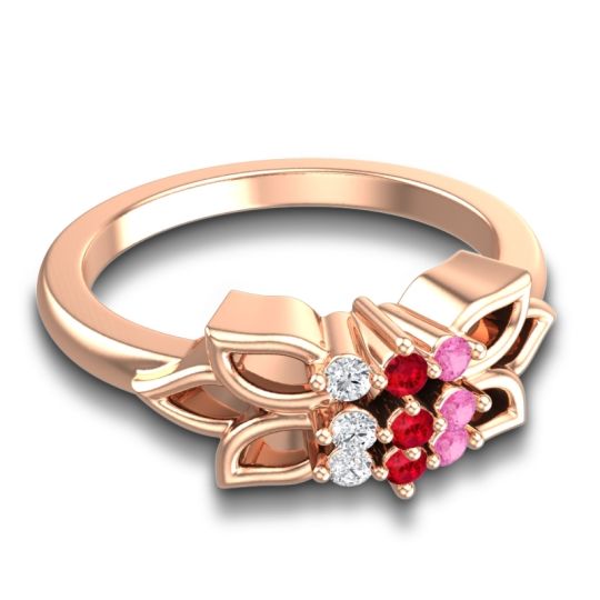 Floral Pave Prasuat Ring