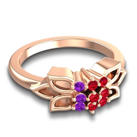 Floral Pave Prasuat Ring