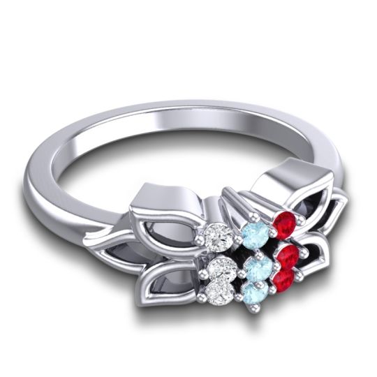 Floral Pave Prasuat Ring