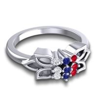 Floral Pave Prasuat Ring