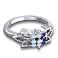 Floral Pave Prasuat Ring