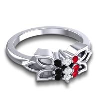 Floral Pave Prasuat Ring