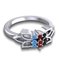 Floral Pave Prasuat Ring