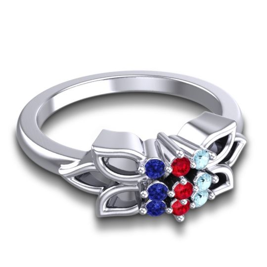 Floral Pave Prasuat Ring