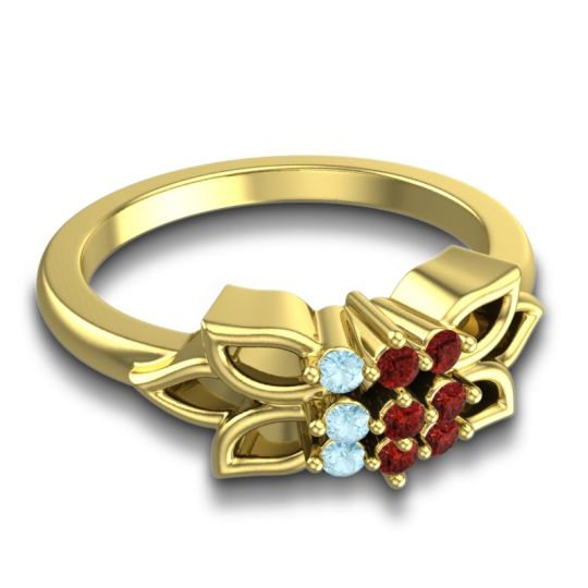 Floral Pave Prasuat Ring