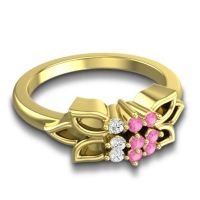 Floral Pave Prasuat Ring