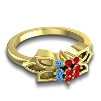 Floral Pave Prasuat Ring