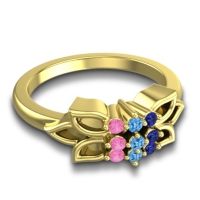 Floral Pave Prasuat Ring