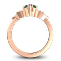 Floral Pave Prasuat Ring