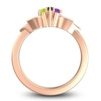 Floral Pave Prasuat Ring