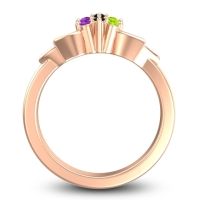 Floral Pave Prasuat Ring